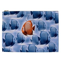 Swim Fish Cosmetic Bag (xxl)  by Mariart