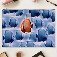 Swim Fish Cosmetic Bag (xxxl) 