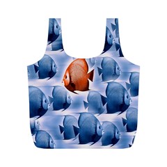 Swim Fish Full Print Recycle Bags (m) 