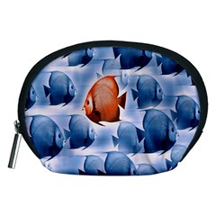 Swim Fish Accessory Pouches (medium)  by Mariart