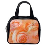 Flower Power, Wonderful Roses, Vintage Design Classic Handbags (One Side)