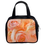 Flower Power, Wonderful Roses, Vintage Design Classic Handbags (2 Sides)