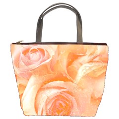 Flower Power, Wonderful Roses, Vintage Design Bucket Bags by FantasyWorld7