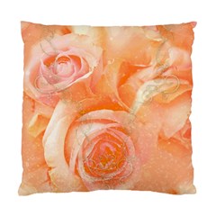 Flower Power, Wonderful Roses, Vintage Design Standard Cushion Case (one Side) by FantasyWorld7