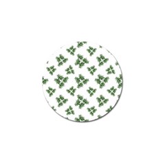 Nature Motif Pattern Design Golf Ball Marker by dflcprints