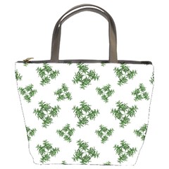 Nature Motif Pattern Design Bucket Bags by dflcprints