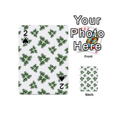 Nature Motif Pattern Design Playing Cards 54 (mini)  by dflcprints