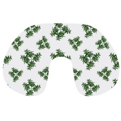 Nature Motif Pattern Design Travel Neck Pillows by dflcprints