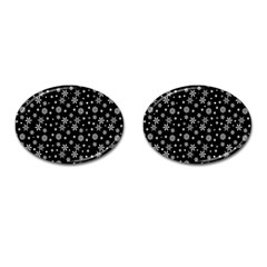 Xmas pattern Cufflinks (Oval)