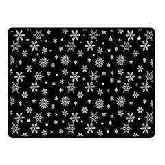 Xmas pattern Fleece Blanket (Small)