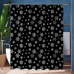 Xmas pattern Shower Curtain 60  x 72  (Medium) 