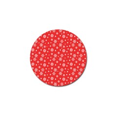 Xmas Pattern Golf Ball Marker by Valentinaart