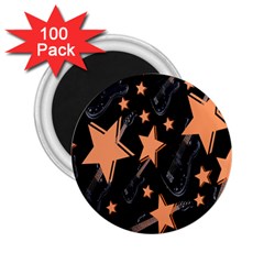 Guitar Star Rain 2 25  Magnets (100 Pack)  by SpaceyQT