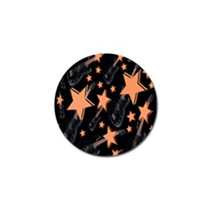 Guitar Star Rain Golf Ball Marker by SpaceyQT