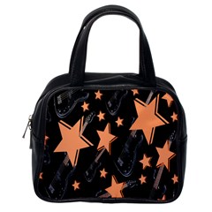 Guitar Star Rain Classic Handbags (one Side) by SpaceyQT