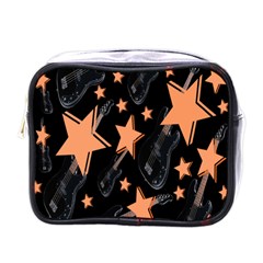 Guitar Star Rain Mini Toiletries Bags by SpaceyQT