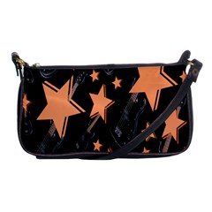 Guitar Star Rain Shoulder Clutch Bags by SpaceyQT