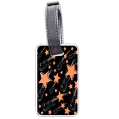 Guitar Star Rain Luggage Tags (one Side)  by SpaceyQT