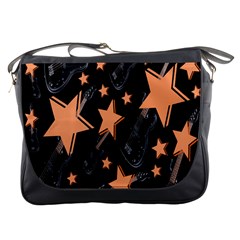 Guitar Star Rain Messenger Bags by SpaceyQT