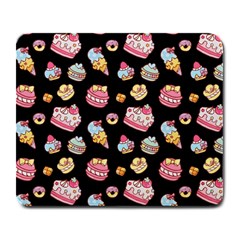 Sweet Pattern Large Mousepads by Valentinaart