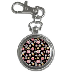 Sweet Pattern Key Chain Watches