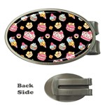 Sweet pattern Money Clips (Oval)  Front