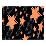 Guitar Star Rain Double Sided Flano Blanket (Large)  80 x60  Blanket Front