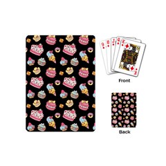 Sweet Pattern Playing Cards (mini)  by Valentinaart