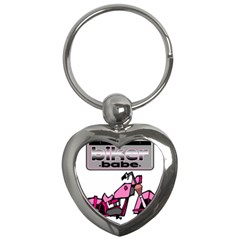 Biker Babe Key Chains (heart) 