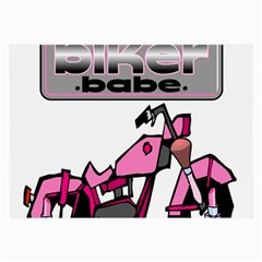 Biker Babe Large Glasses Cloth