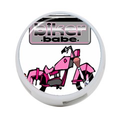 Biker Babe 4-port Usb Hub (two Sides)  by SpaceyQT