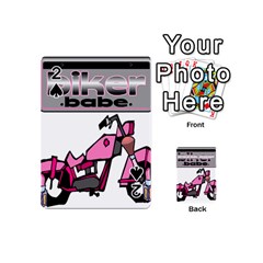 Biker Babe Playing Cards 54 (mini) 