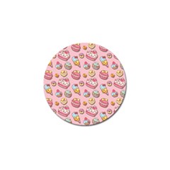 Sweet Pattern Golf Ball Marker (4 Pack) by Valentinaart