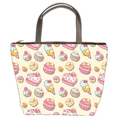 Sweet Pattern Bucket Bags by Valentinaart