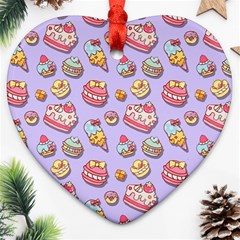 Sweet Pattern Ornament (heart)