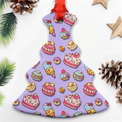 Sweet Pattern Ornament (christmas Tree)  by Valentinaart