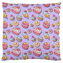 Sweet Pattern Large Cushion Case (one Side)