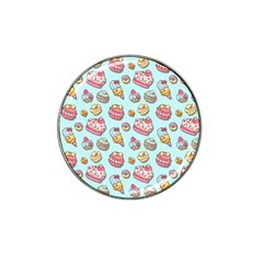 Sweet Pattern Hat Clip Ball Marker by Valentinaart