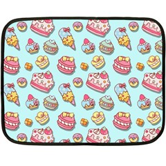 Sweet Pattern Double Sided Fleece Blanket (mini) 