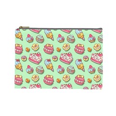 Sweet pattern Cosmetic Bag (Large) 