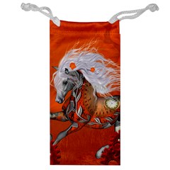 Steampunk, Wonderful Wild Steampunk Horse Jewelry Bag by FantasyWorld7