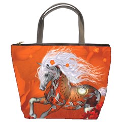 Steampunk, Wonderful Wild Steampunk Horse Bucket Bags by FantasyWorld7