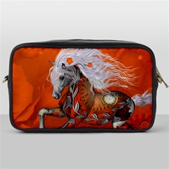 Steampunk, Wonderful Wild Steampunk Horse Toiletries Bags by FantasyWorld7