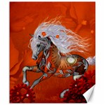 Steampunk, Wonderful Wild Steampunk Horse Canvas 20  x 24   19.57 x23.15  Canvas - 1