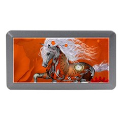 Steampunk, Wonderful Wild Steampunk Horse Memory Card Reader (mini) by FantasyWorld7