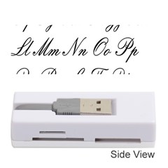 Alphabet Embassy Font Memory Card Reader (stick) 