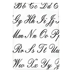 Alphabet Embassy Font Flap Covers (s)  by Mariart