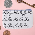 Alphabet Embassy Font Large Coin Purse Back