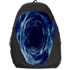 Worm Hole Line Space Blue Backpack Bag