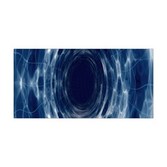 Worm Hole Line Space Blue Yoga Headband by Mariart